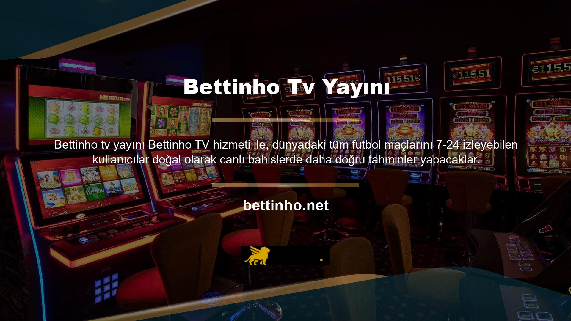Sektördeki çevrimiçi casino sitelerini kontrol ettiğimizde, çoğunun yukarıda belirtilen TV hizmetlerini sunmadığını gördük